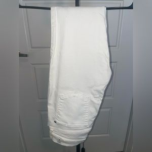 7 for all mankind white jeans